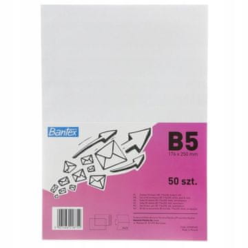 BANTEX OMOTNICA B5 HK BIJELA (50) 400089460