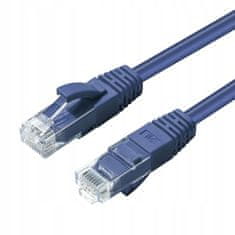 MicroConnect U/UTP CAT6 3M plavi LSZH