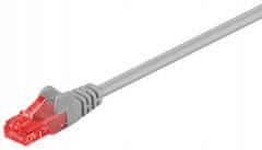 MicroConnect U/UTP CAT6 3M sivi PVC