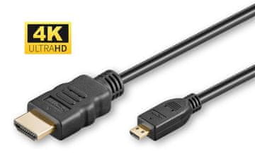 MicroConnect HDMI 2.0 A HDMI Micro 3m