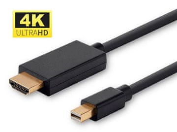 MicroConnect Mini DisplayPort 1.2 - HDMI 4K kabel