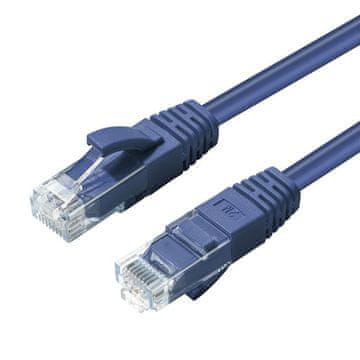MicroConnect U/UTP CAT6 0.3M plavi LSZH