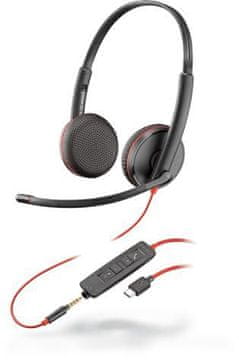 Poly Blackwire C3225 USB-C jednostruki, 209751-22