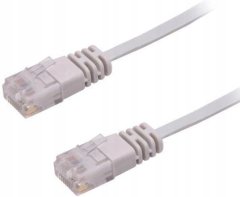 MicroConnect U/UTP CAT6 3M sivi ravni, V-UTP603-FLAT