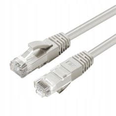MicroConnect U/UTP CAT6 3M sivi LSZH