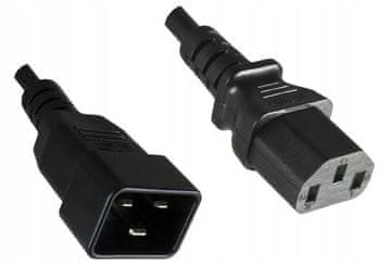 MicroConnect produžni kabel C13-C20 0,5 m