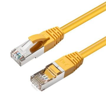 MicroConnect S/FTP CAT6 Ethernet kabel 15 m žuti LSZH PiMF 4x2xAWG 28, CU, SSTP615Y