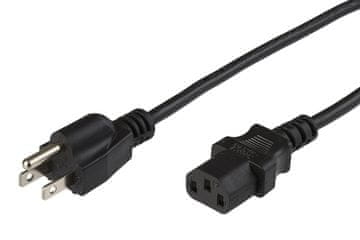 MicroConnect NEMA 5-15P na C13 kabel za napajanje, PE110440SJT-IT