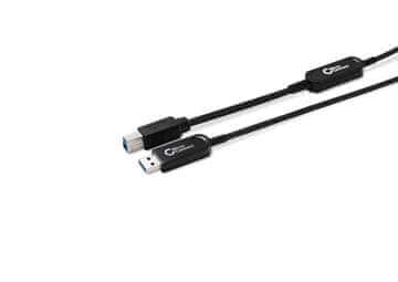 MicroConnect Premium optički USB 3.0 kabel, MC-USB3.0AB20OP