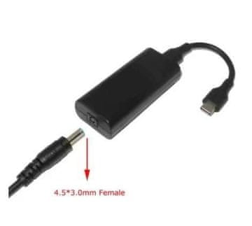 CoreParts 4.5*3.0 adapter za konverziju DELL na USB-C, MBXUSBC-CO0006