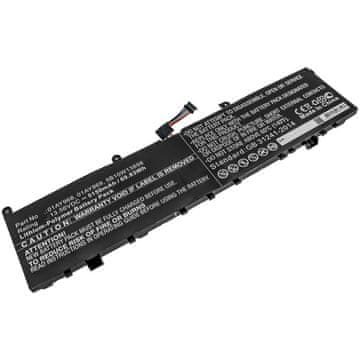 CoreParts Baterija za prijenosno računalo Lenovo, Li-Polymer 69,83 Wh, 13,56 V, 5150 mAh, ThinkPad P1, MBXLE-BA0301
