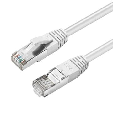 MicroConnect S/FTP CAT6 mrežni kabel 2 m bijeli LSZH PiMF 4x2xAWG 28, CU, SSTP602W