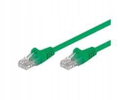 MicroConnect U/UTP CAT5e 2M zeleni PVC