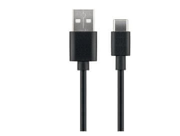 MicroConnect USB-C - USB2.0 tip A kabel 0,5 m