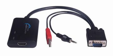 MicroConnect VGA - HDMI pretvarač s USB napajanjem