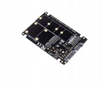 MicroConnect adapter 2,5" SATA na M.2 mSATA