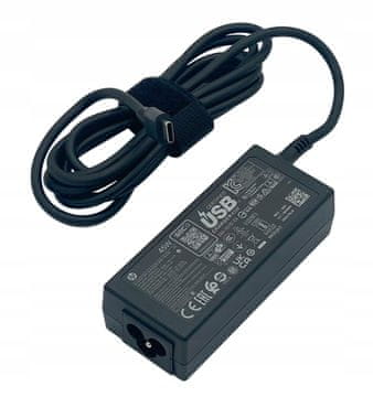 HP adapter 45W USB-C 1.8M 3-pinski, L43407-001