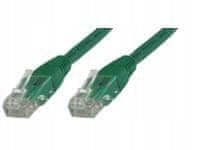 MicroConnect U/UTP CAT5e 1M zeleni PVC