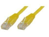 MicroConnect U/UTP CAT5e 1M Žuti PVC