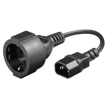 MicroConnect C14 produžni kabel - ženski Schuko