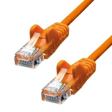 ProXtend CAT5e U/UTP CCA PVC Ethernet kabel narančaste boje 50 cm, V-5UTP-005O