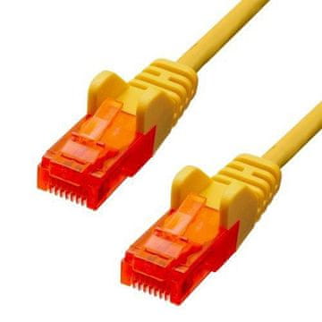 ProXtend Ethernet kabel CAT6 U/UTP CCA PVC žuti 7 m, V-6UTP-07Y