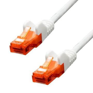 ProXtend CAT6 U/UTP CCA PVC Ethernet kabel Bijeli 7 m, V-6UTP-07W