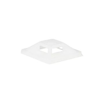 ProXtend samoljepljive kabelske kopče 25x25 mm bijele, 50 komada u pakiranju, CM-ACO2525-50W