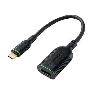 MicroConnect USB-C na HDMI adapter, 0,2 m, crni, MC-USBCHDMI-A