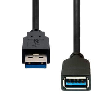 ProXtend USB 3.2 Gen1 produžni kabel crne boje 1M, USB3AAF-001