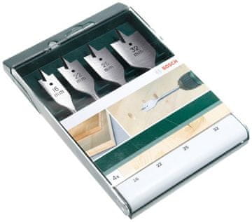 Bosch set glodala za drvo, promjer 16 mm, 22 mm, 25 mm, 32 mm