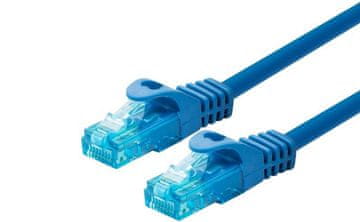 U/UTP PREPOJNI KABEL 0,15 M - CAT5E - PLAVI, TCU55U0015B