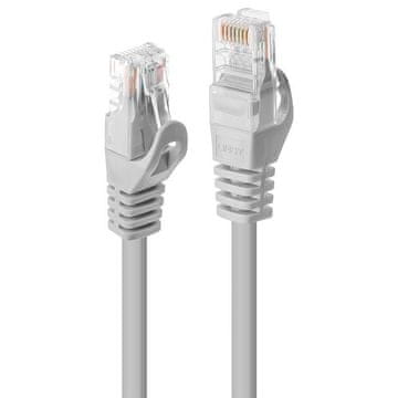 Lindy 3m Cat.5e U/UTP mrežni kabel, sivi, 48364