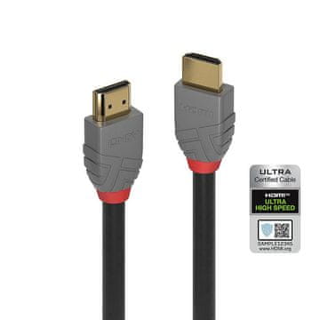 Lindy 1M HDMI kabel ultra velike brzine, Anthra linija, 36952