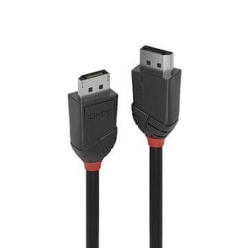 Lindy DisplayPort 1.2 kabel 1M, crna linija, 36491