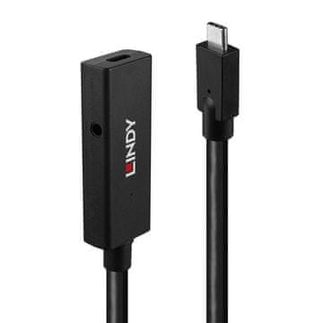 Lindy USB 3.2 Gen 2 C/C aktivni produžni kabel 5 m , model 43176, 43364