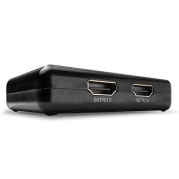 Lindy 2-portni HDMI razdjelnik, kompaktni, 38357