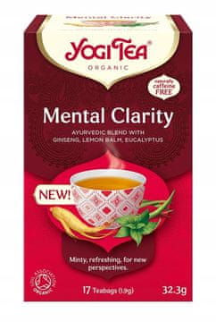Yogi Tea AJURVEDSKI ČAJ ZA BISTROĆU UMOVA ORGANSKI (17 x 1,9 g) 32,3 g - YOGI ČAJ
