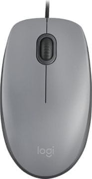 Logitech M110 tiha siva - GH82-26271A, 910-006760