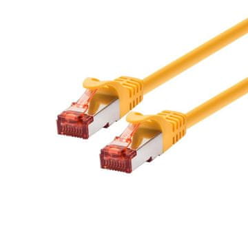 Profesionalni LOGON CAT6 F/UTP patch kabel - 0,3 m žuti, TCF66F003Y