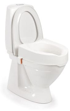 ETAC My-Loo - povišeno WC sjedalo s montažnim stezaljkama (6 ili 10 cm) s poklopcem ili bez njega. My-Loo - povišeno WC sjedalo (visina 10 cm, 150 kg)