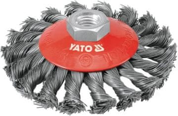 TOYA Yato konusna četka M14 100 mm uvijena