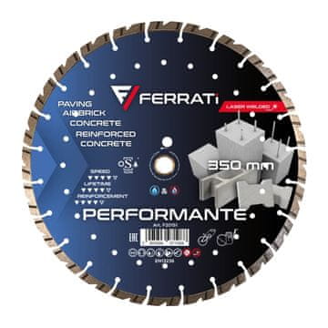 Performante dijamantna oštrica od 350 mm