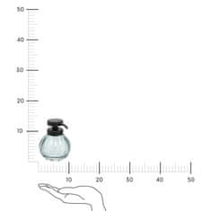 5Five® Dozator sapuna 200 ml reljefno staklo plavo