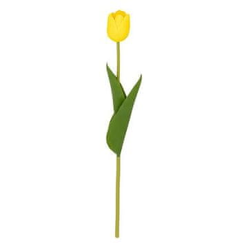 Atmosphera Umjetni cvijet žuti tulipan visine 48 cm od plastike