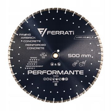 Performante dijamantna oštrica od 500 mm