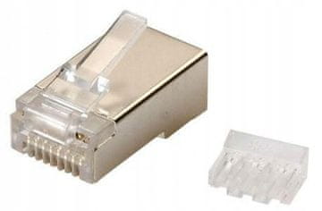 RJ45 FTP CAT6 utikač za AWG 24-26 10 kom.