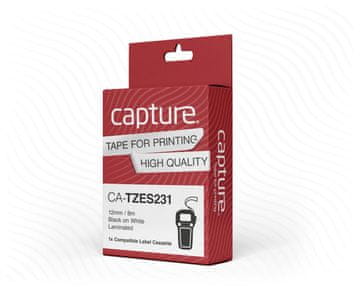 Capture Snimanje 12 mm x 8 m crno-bijelo na max, CA-TZES231