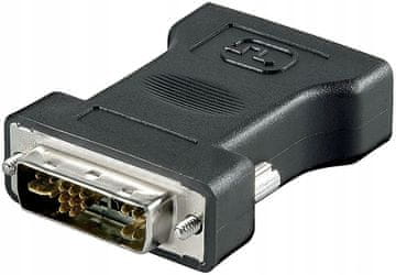 MicroConnect adapter DVI-I 12+5 - VGA MF