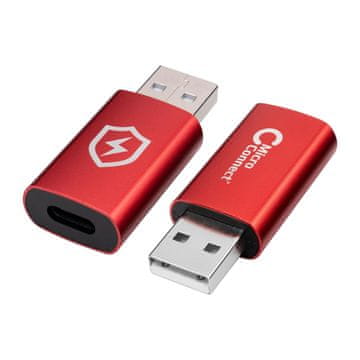 MicroConnect Sigurno punjenje USB-A na C prijenos podataka, MC-ACADAP-SC